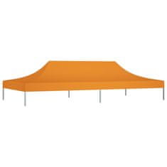 Greatstore Streha za vrtni šotor 6x3 m oranžna 270 g/m2