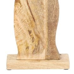 Homla Dekorativni leseni zajček TOBY 70x25 cm